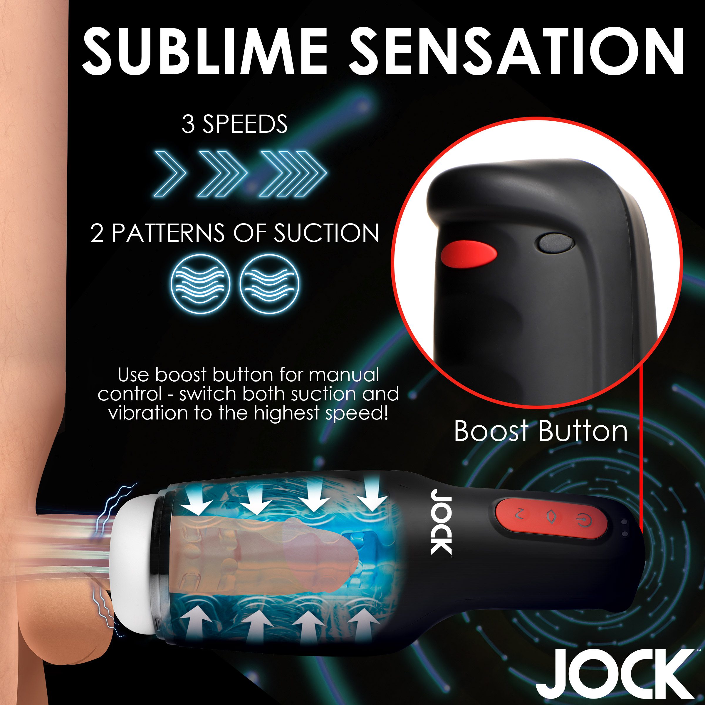 15X Sucking and Vibrating Masturbator - Image 6
