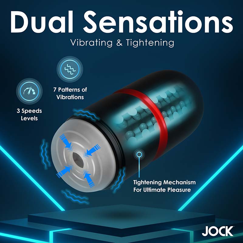 JOCK Tightening & Vibrating Masturbator - Image 2