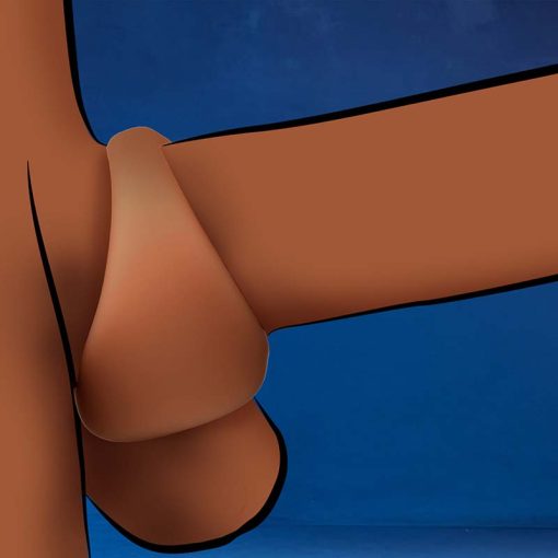 JOCK Silicone Cock & Ball Ring - Medium