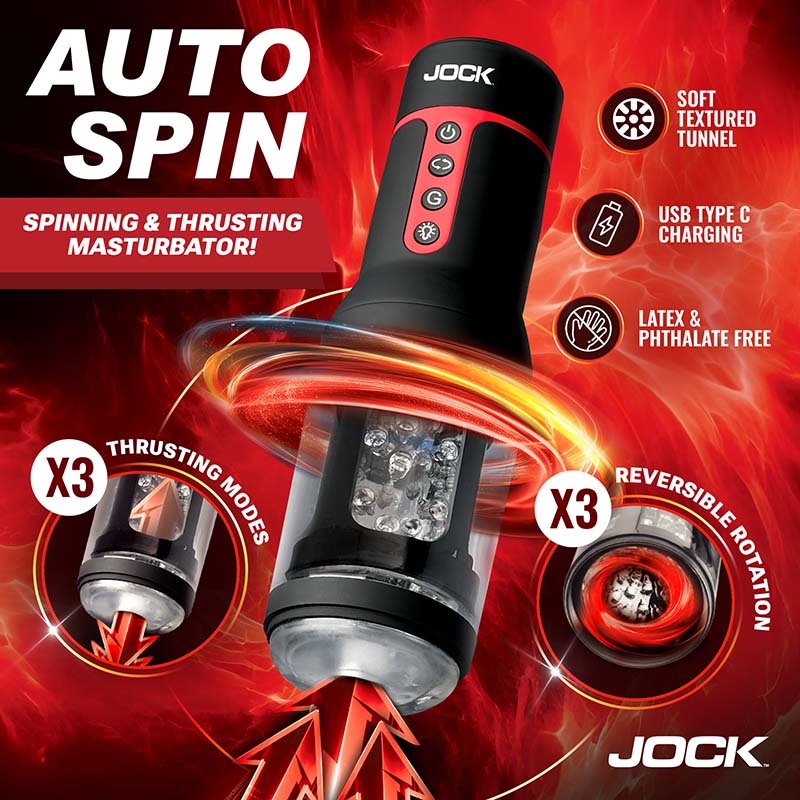 Auto Spin Spinning and Thrusting Masturbator - Image 2