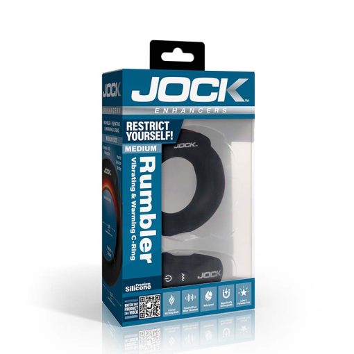 Rumbler Vibrating & Warming C-Ring - 1.8" - Image 7