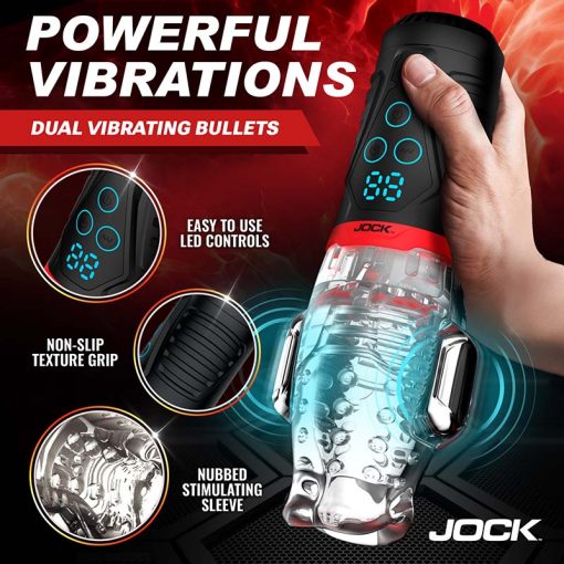 Power Suck Sucking & Vibrating Masturbator - Image 3
