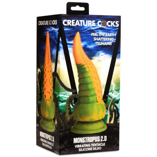 Monstropus 2.0 Vibrating Tentacle Silicone Dildo - Image 9