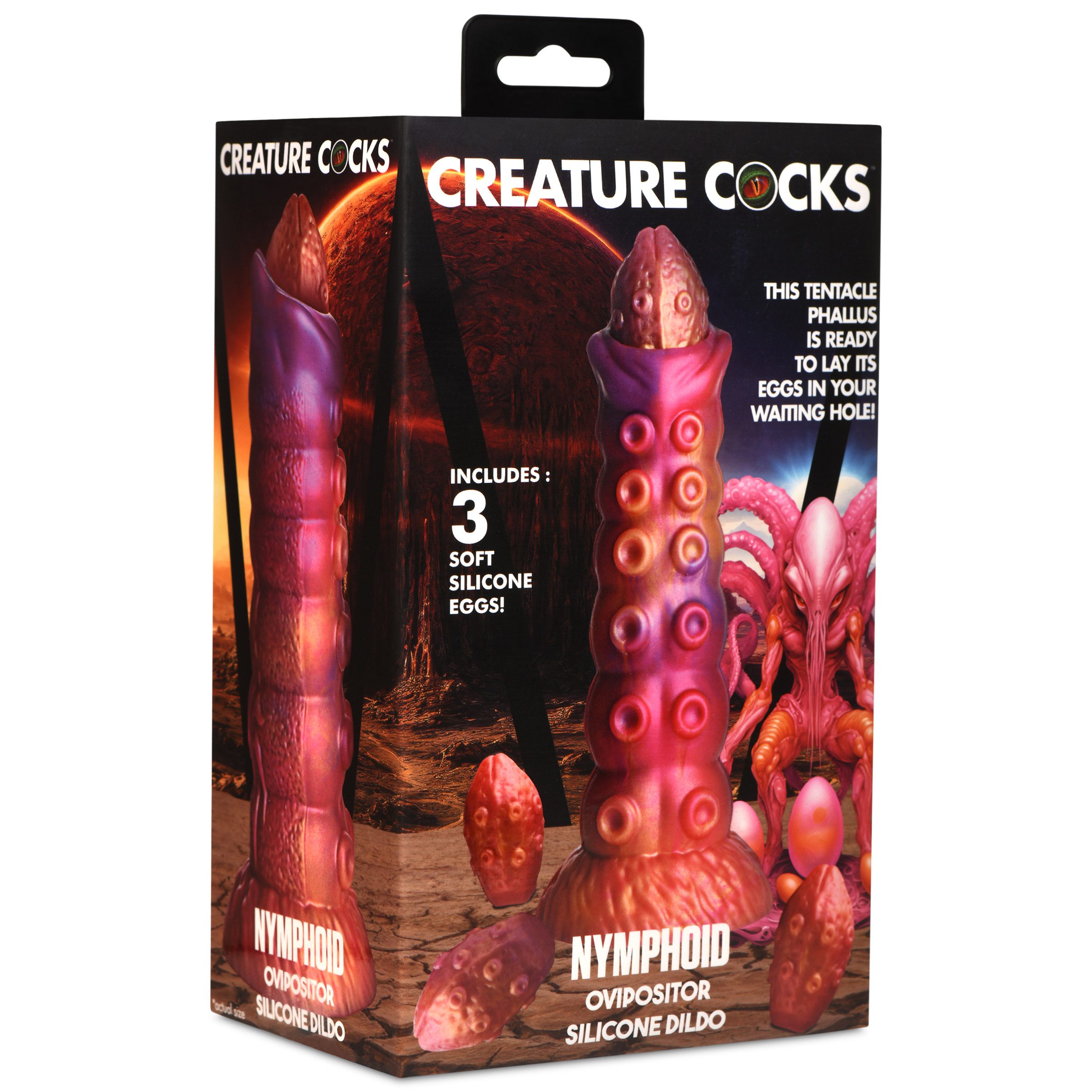 Nymphoid Ovipositor Silicone Dildo - Image 7