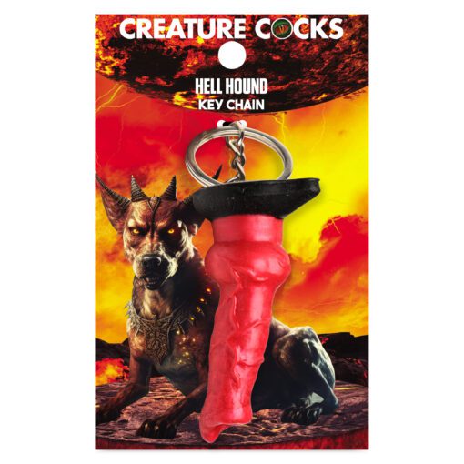 Hell Hound Mini Dildo Key Chain - Image 9
