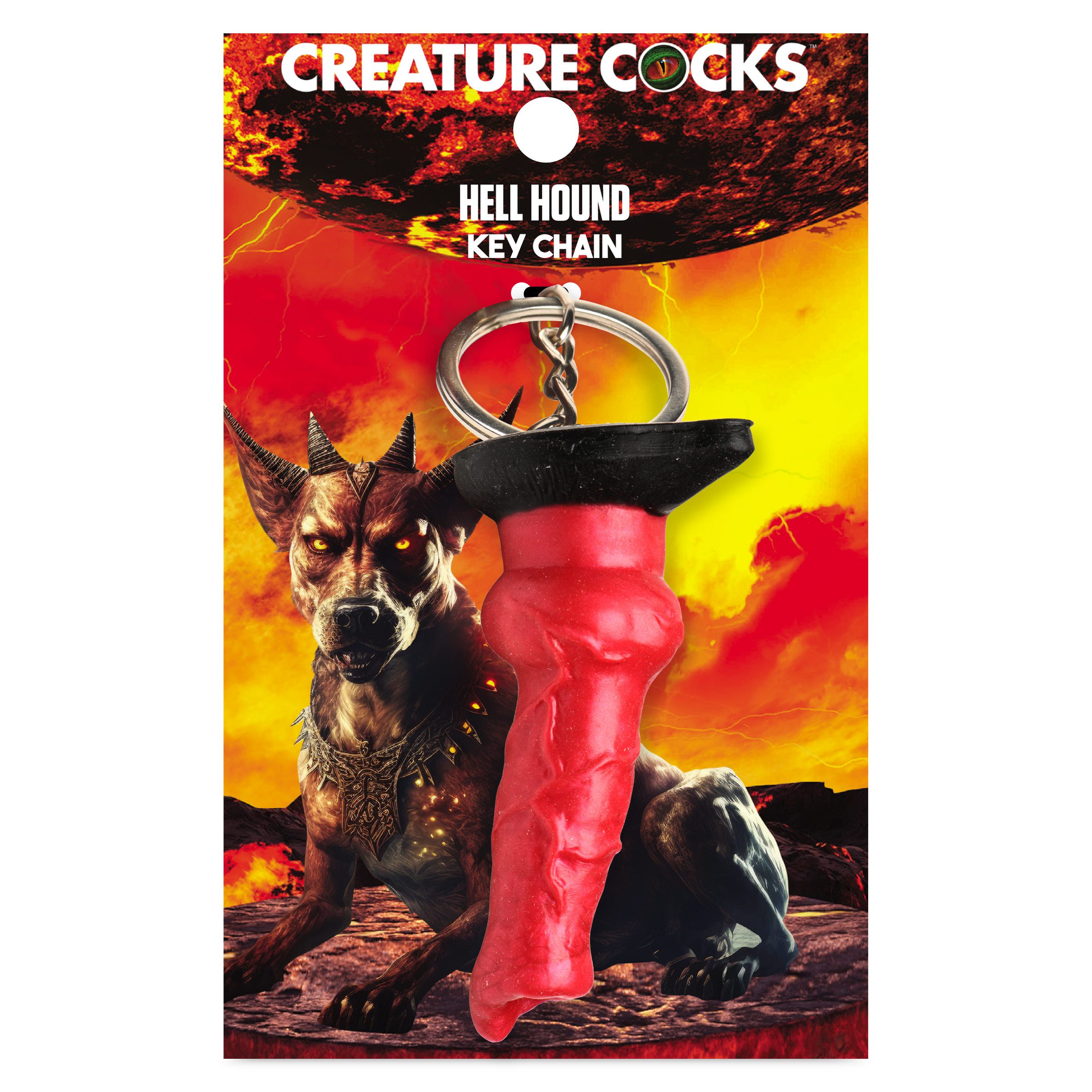 Hell Hound Mini Dildo Key Chain - Image 9