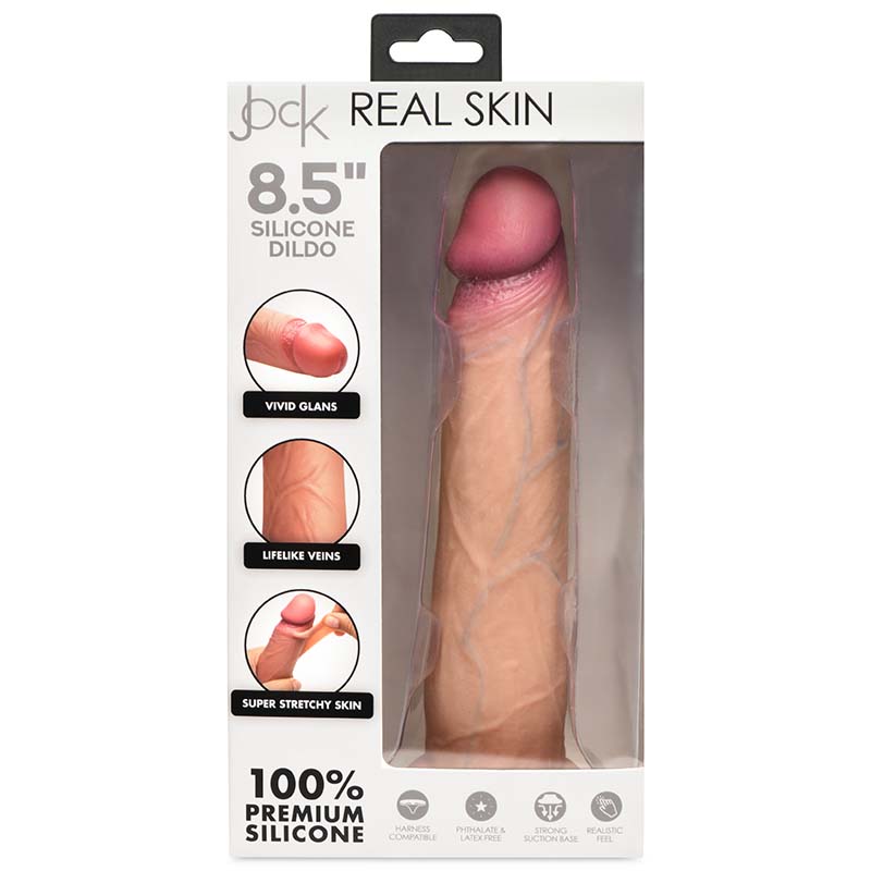 Real Skin Silicone Dildo - 8.5" - Image 8