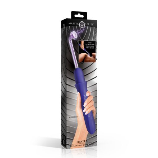 Elektra Rechargeable E-Stim Wand - Purple - Image 7