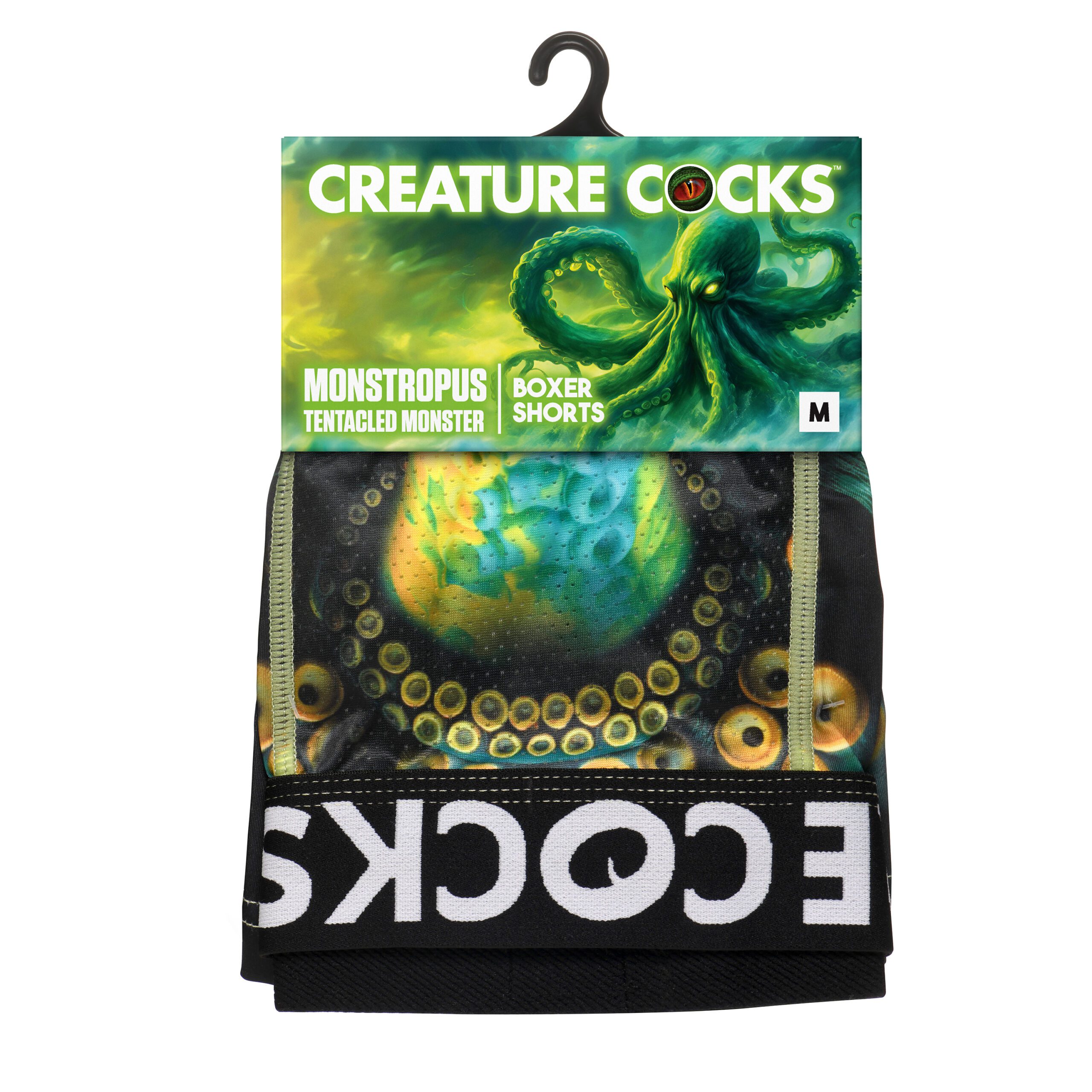 Creature Wear Monstropus Tentacled Monster Boxer Shorts - Medium - Image 7