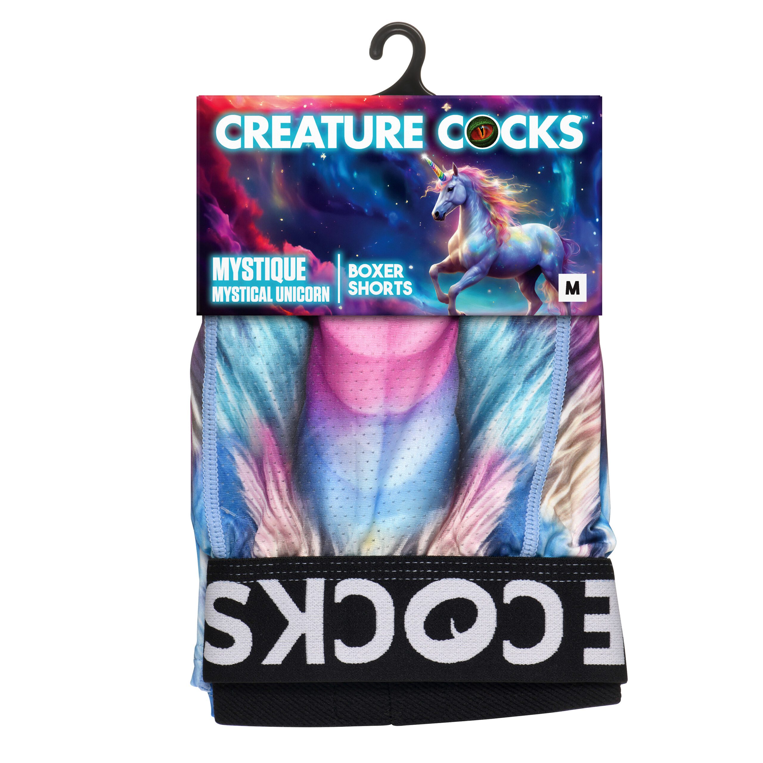 Creature Wear Mystique Unicorn Boxer Shorts - Medium - Image 7