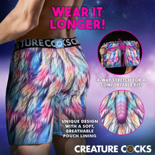 Creature Wear Mystique Unicorn Boxer Shorts - Small - Image 4