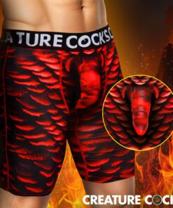 Creature Wear Horny Devil Demon Boxer Shorts - Small