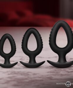 Pop Plugs 3 Piece Hollow Silicone Anal Trainer Set