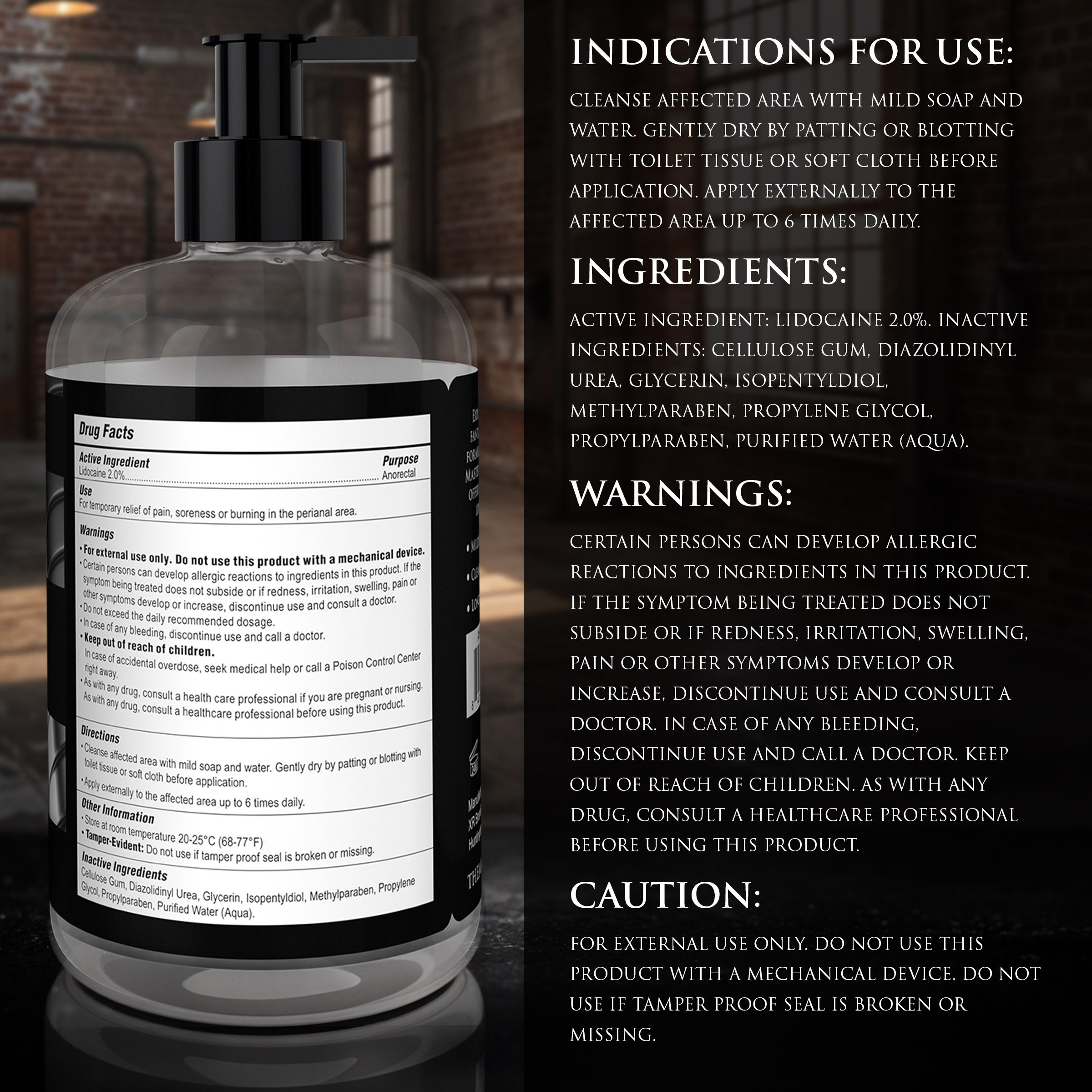 Fisting Lubricant 16oz - Image 3