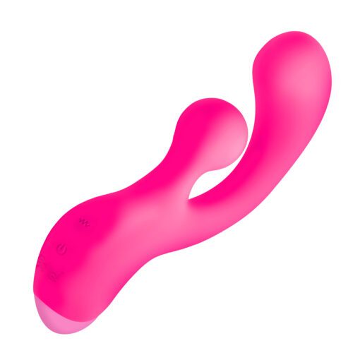 Gyro Rabbit Silicone Vibrator - Pink - Image 5
