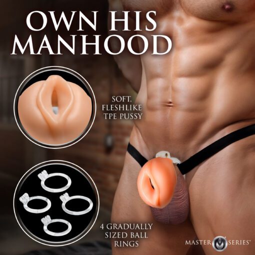 Pussy Chastity Cage - Light - Image 2