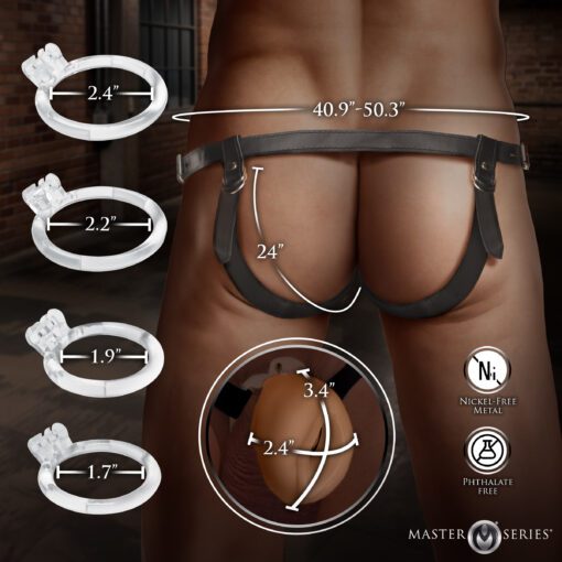 Pussy Chastity Cage - Medium - Image 4