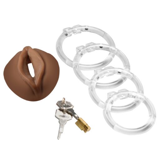 Pussy Chastity Cage - Medium - Image 6