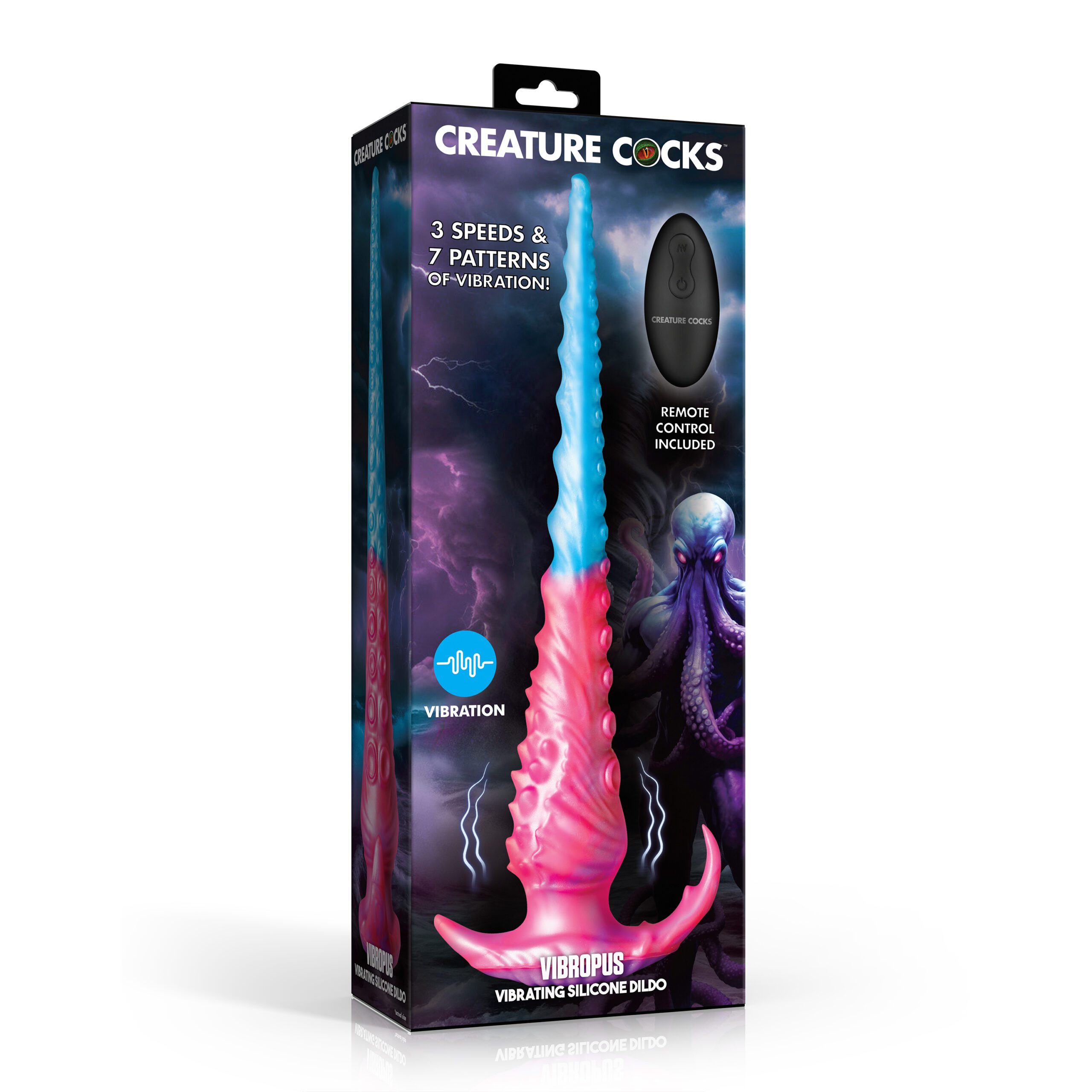 Vibropus Vibrating Silicone Dildo - Image 6