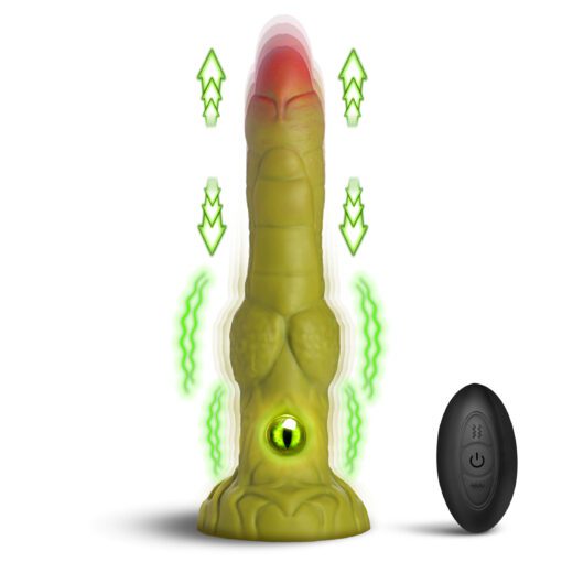 Eyegor Thrusting and Vibrating Silicone Dildo - Image 7