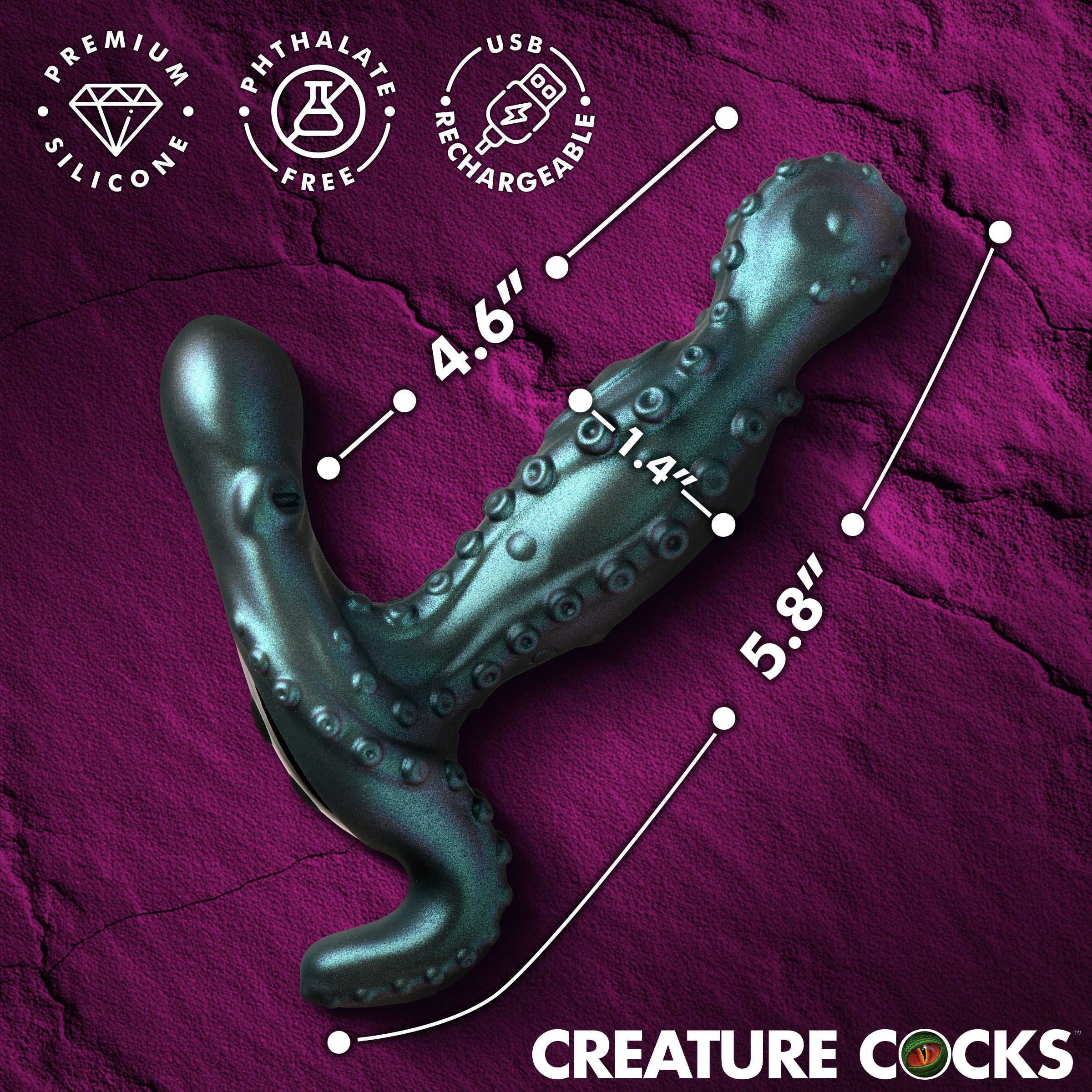 Octoprobe Gyrating Prostate Vibrator - Image 4