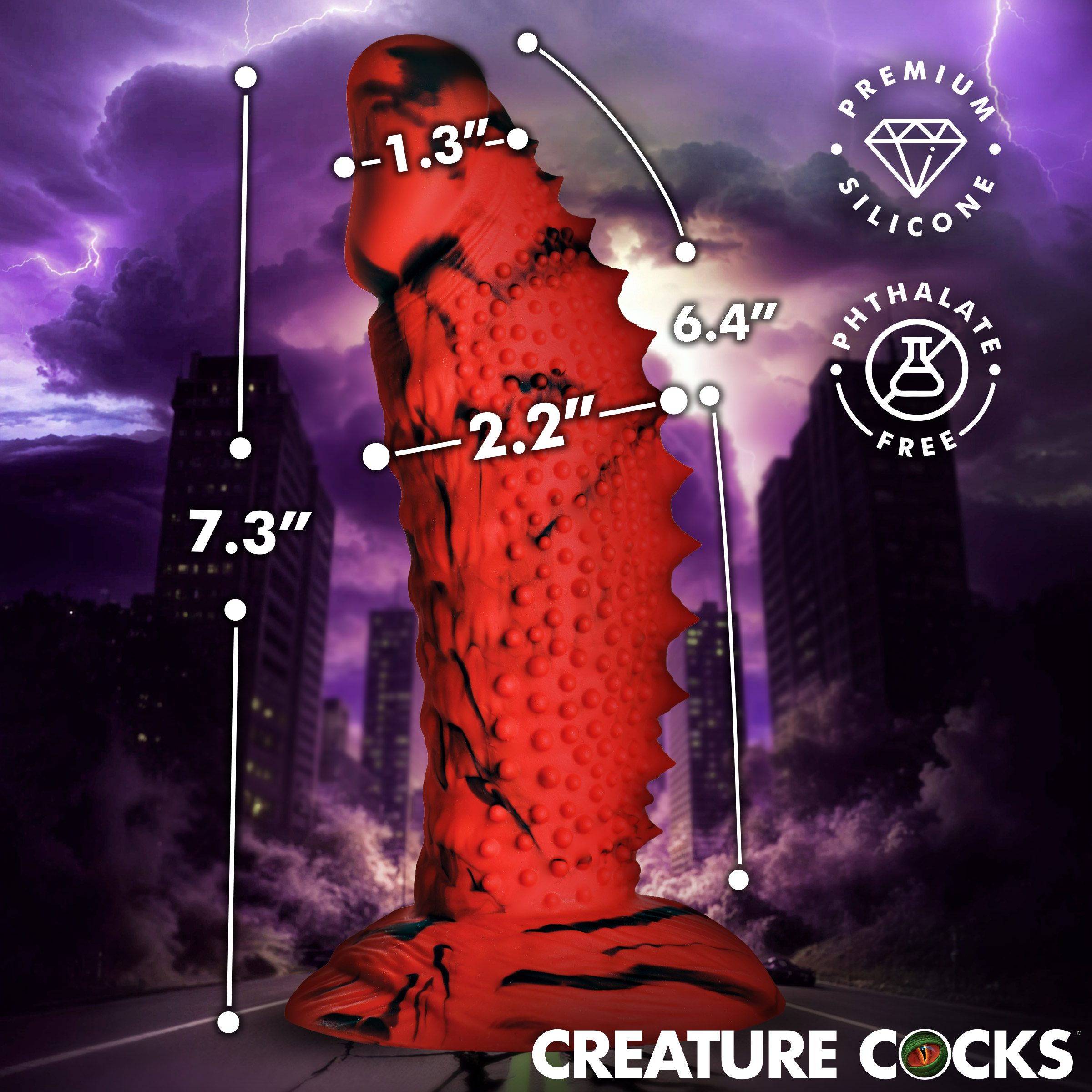 Gojira Silicone Dildo - Image 3