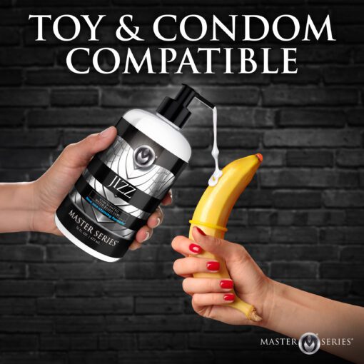 Jizz Cum-Scented Water-Based Lube 16oz - Image 3