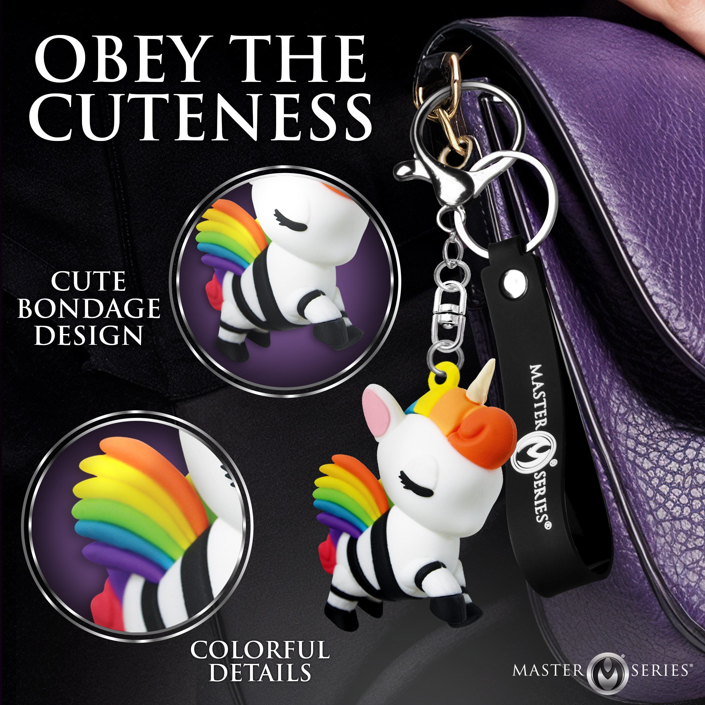 New Bondage Unicorn Keychain - Image 3