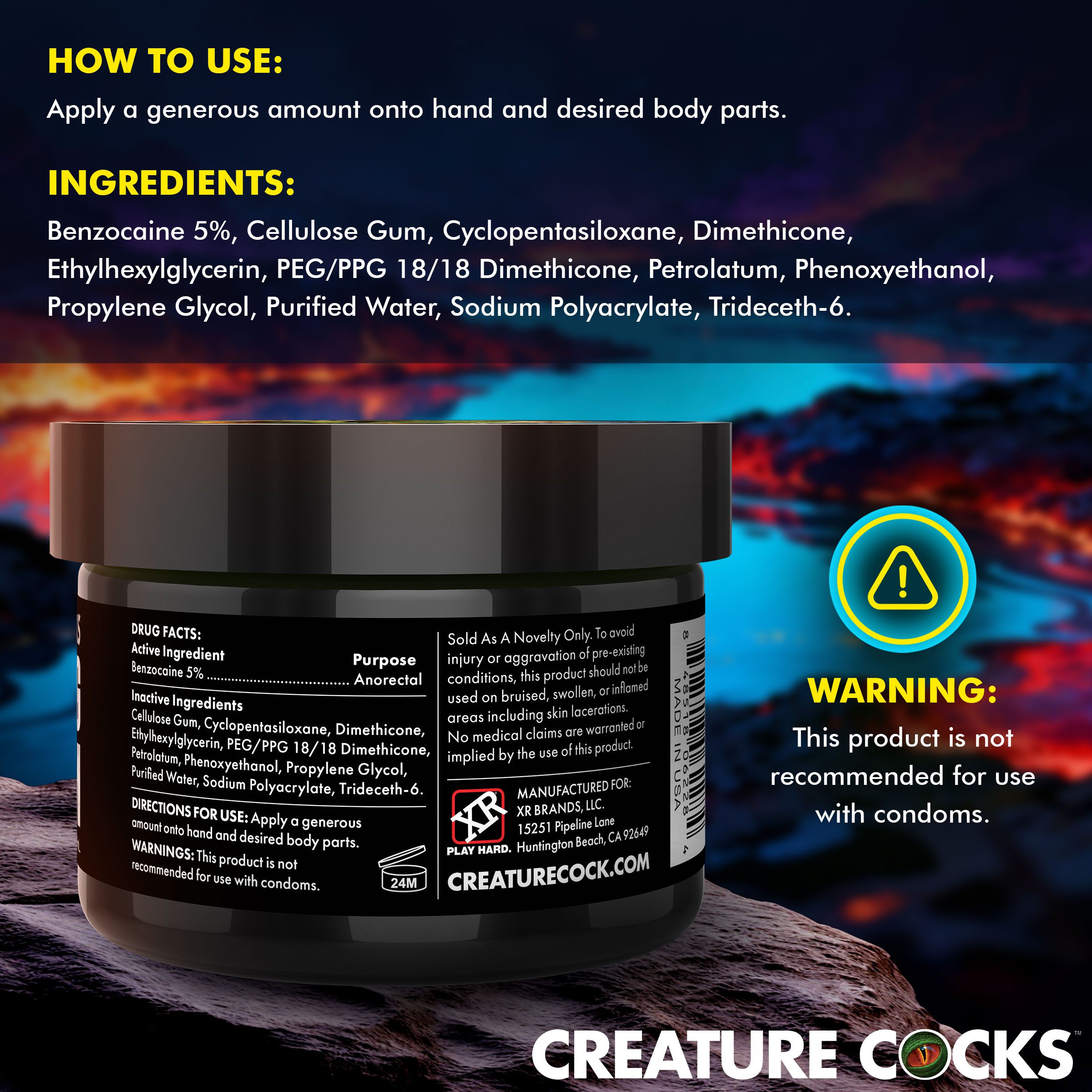 Creature Cocks Fisting Cream 8oz - Image 4