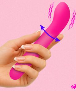 G-Spot Flexible Silicone Vibrator - PInk