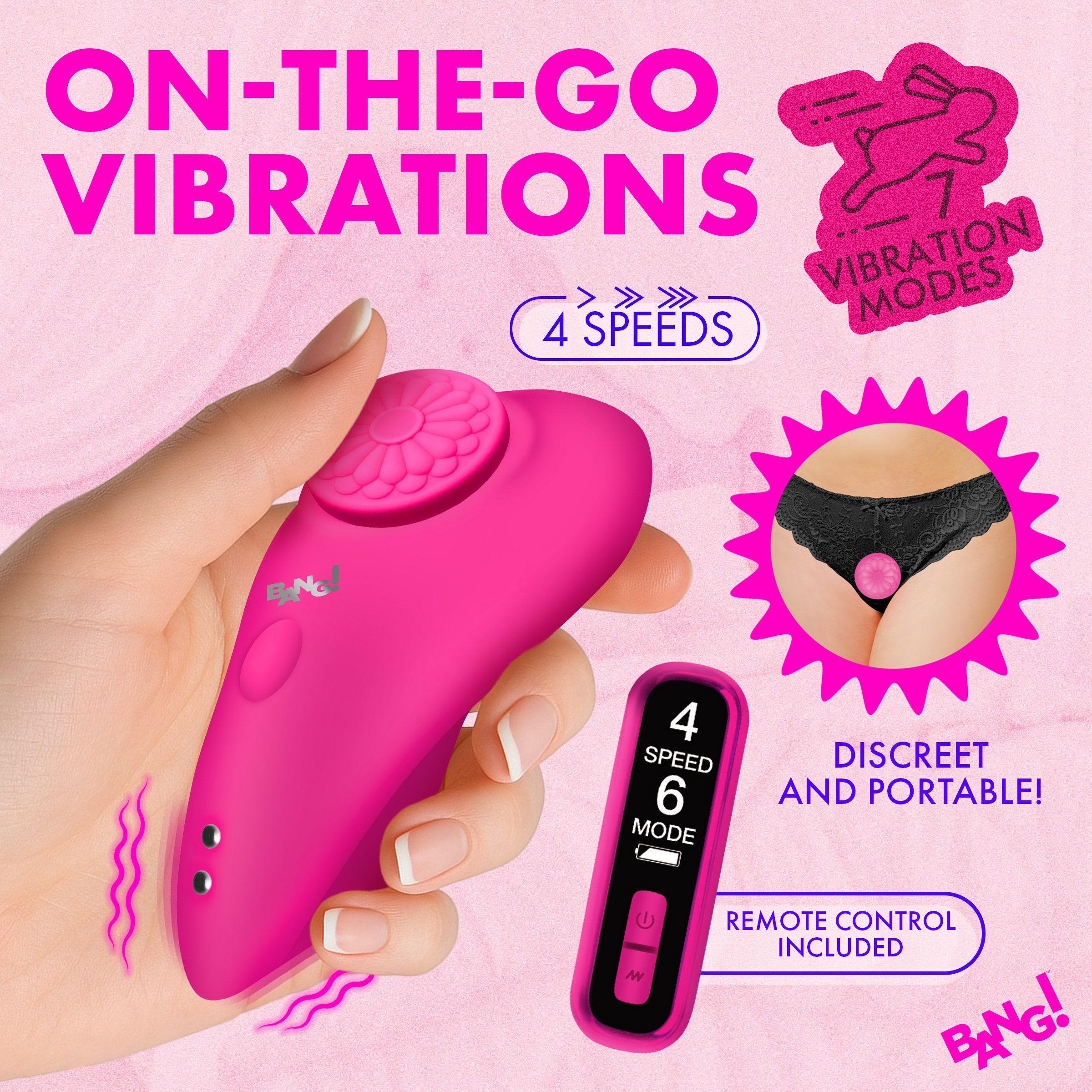 Silicone Panty Vibe with Digital Remote - Image 2