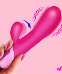 Clit Tapping Vibrating Rabbit - Pink