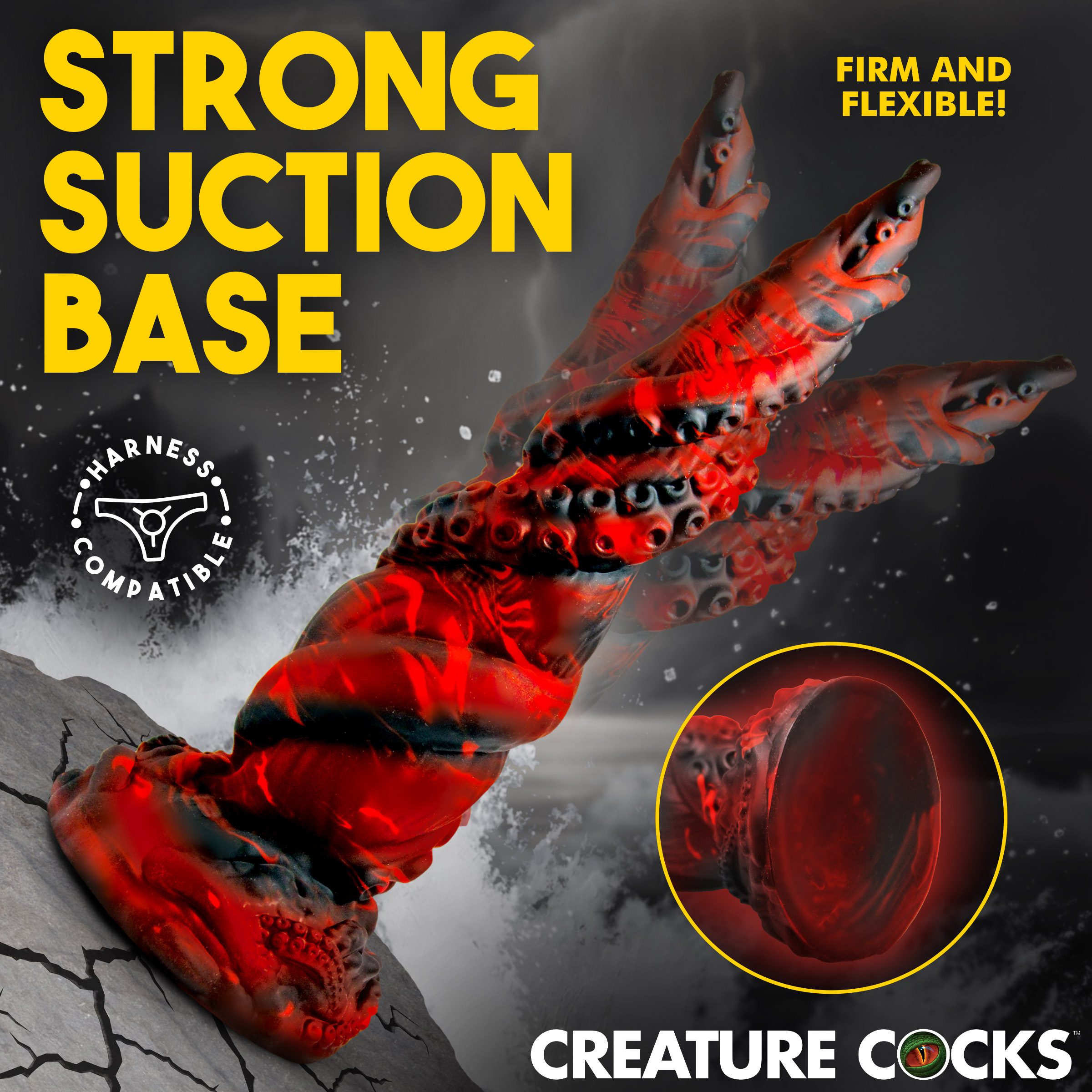 Kraken Spawn Tentacle Silicone Dildo - Image 3