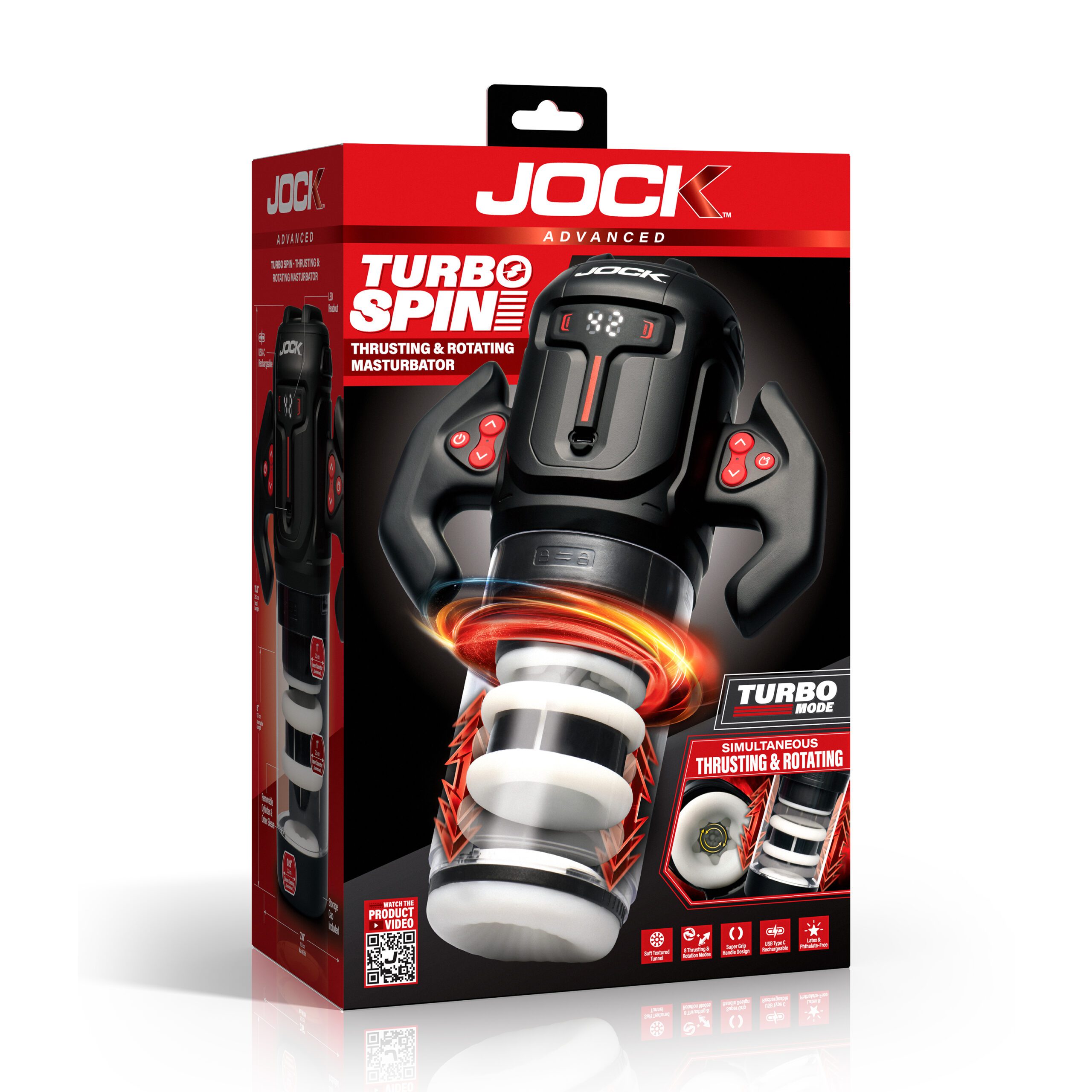 Turbo Spin Thrusting & Rotating Masturbator - Image 6