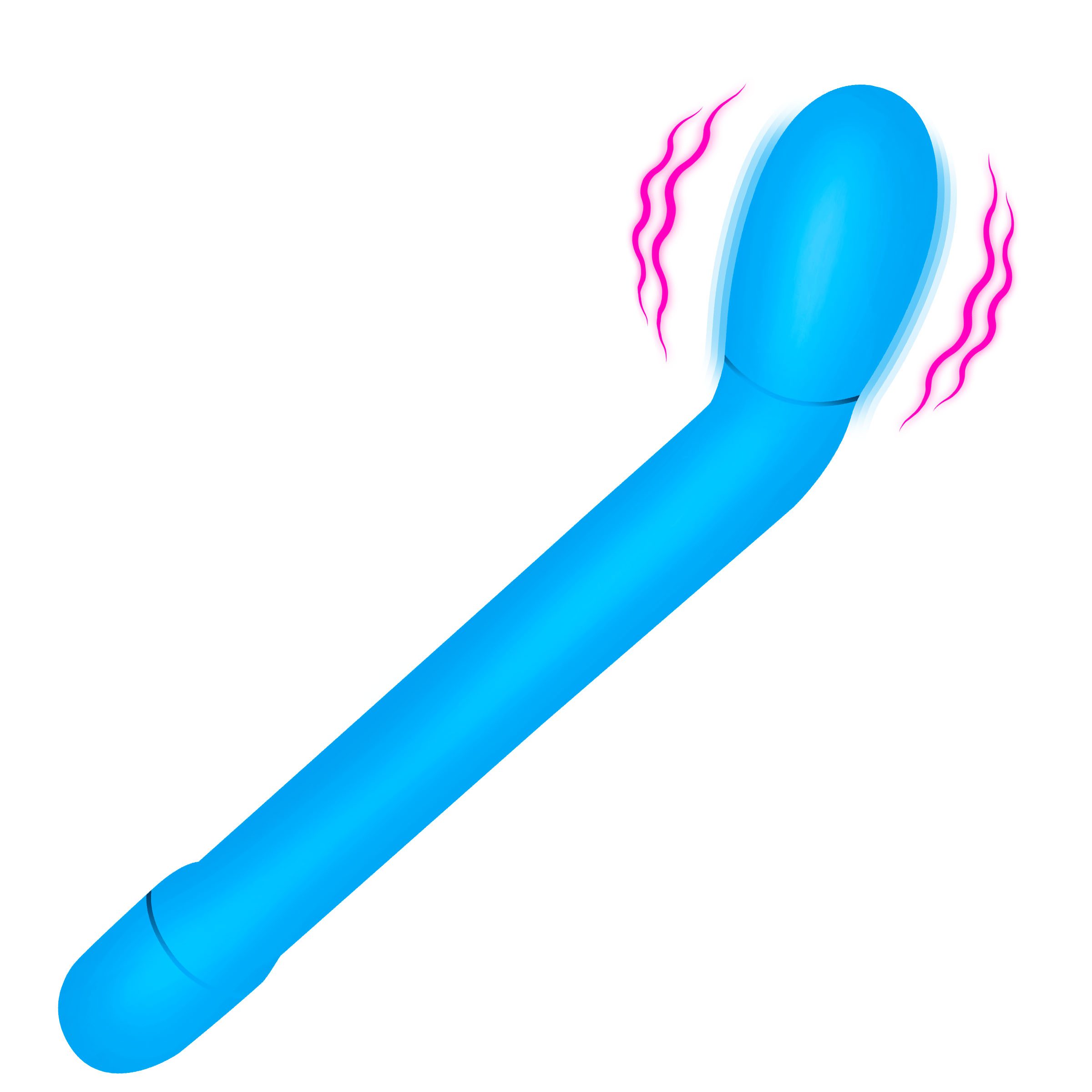 Slim G-Spot Vibrator - Blue - Image 5