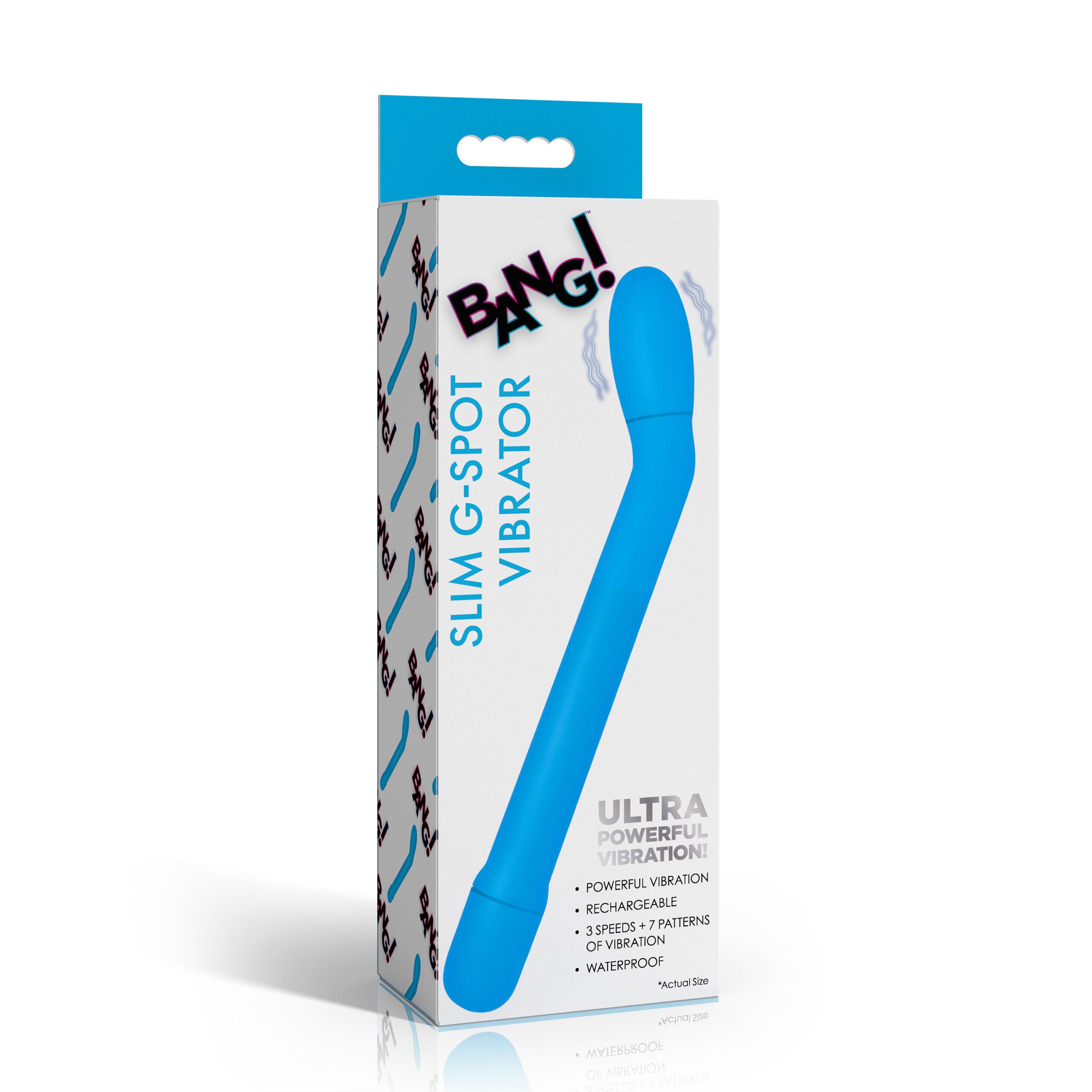 Slim G-Spot Vibrator - Blue - Image 6