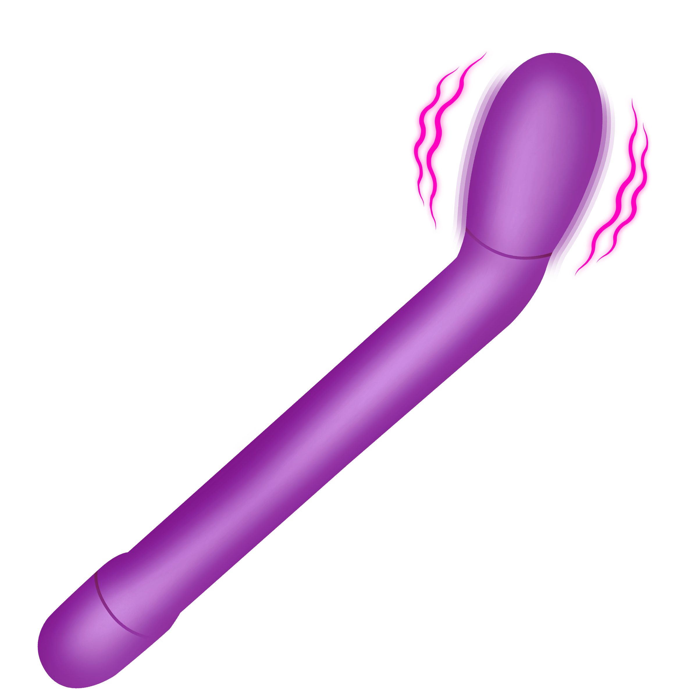 Slim G-Spot Vibrator - Purple - Image 5