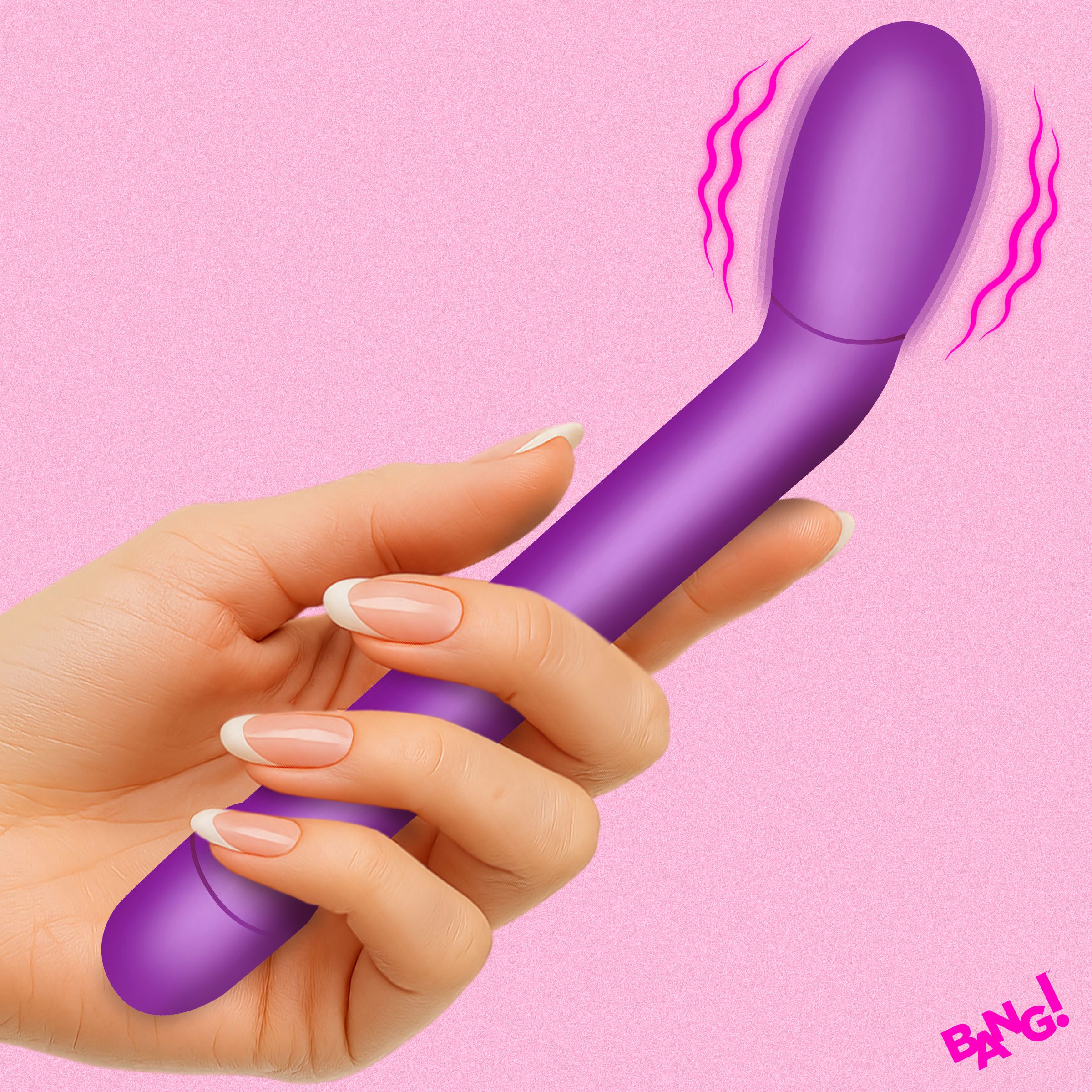 Slim G-Spot Vibrator - Purple