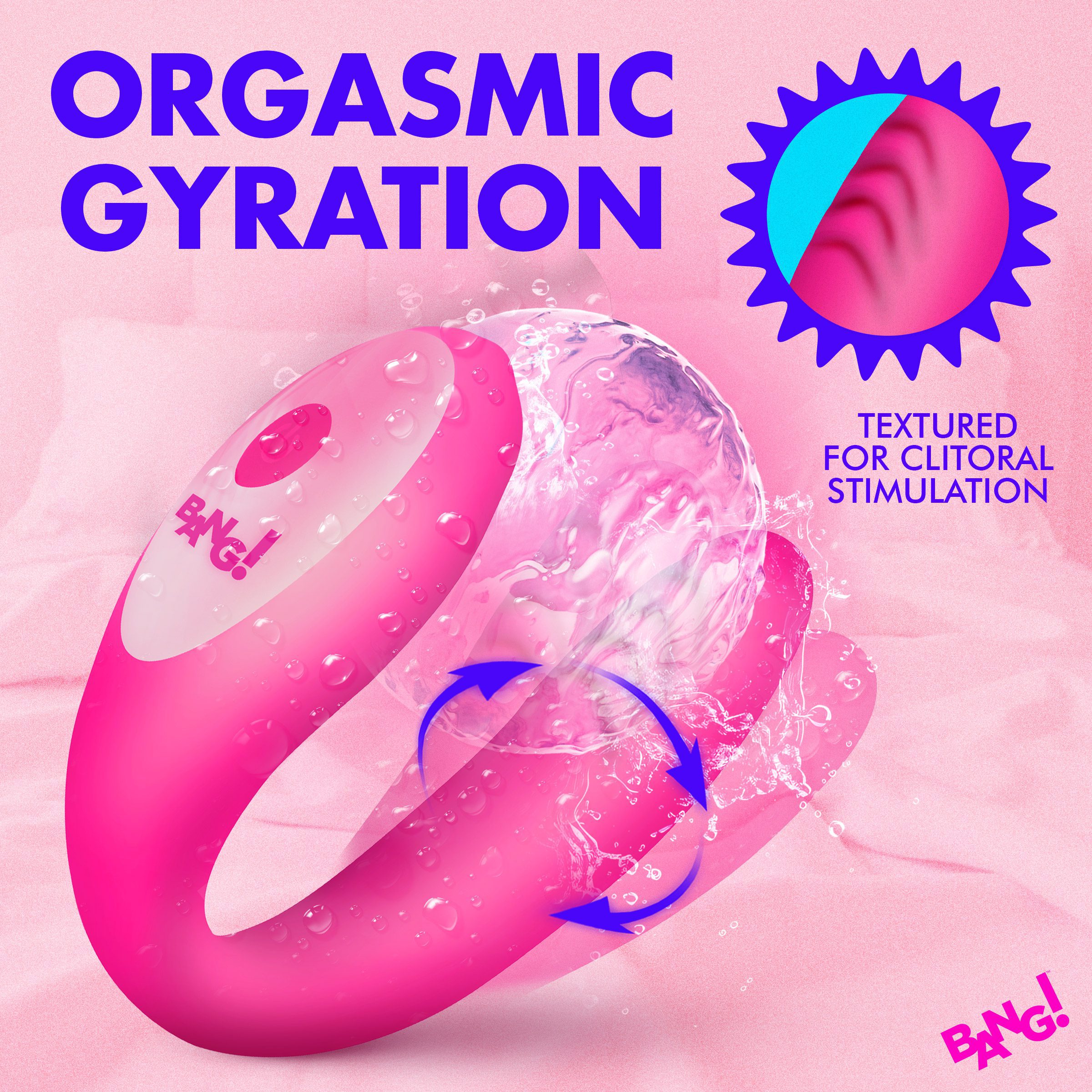 Gyrating G-Spot Vibrator - Pink - Image 2