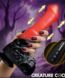 Ultimate Centaur Thrusting & Vibrating Silicone Dildo