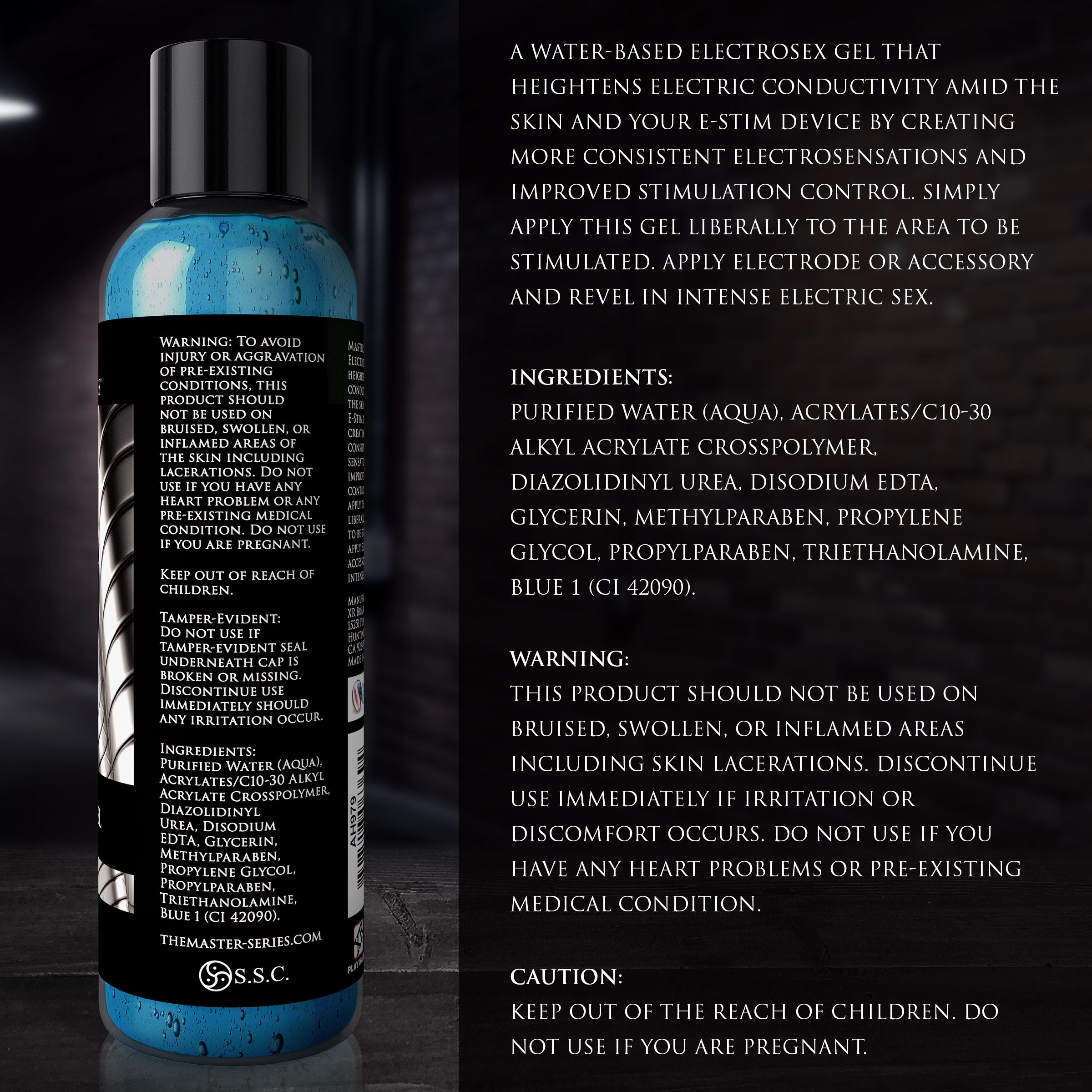 Electro Sex Gel 8.5 oz - Image 4