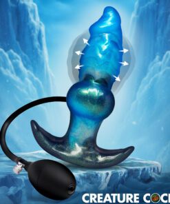 Blizzard Inflatable Silicone Anal Plug