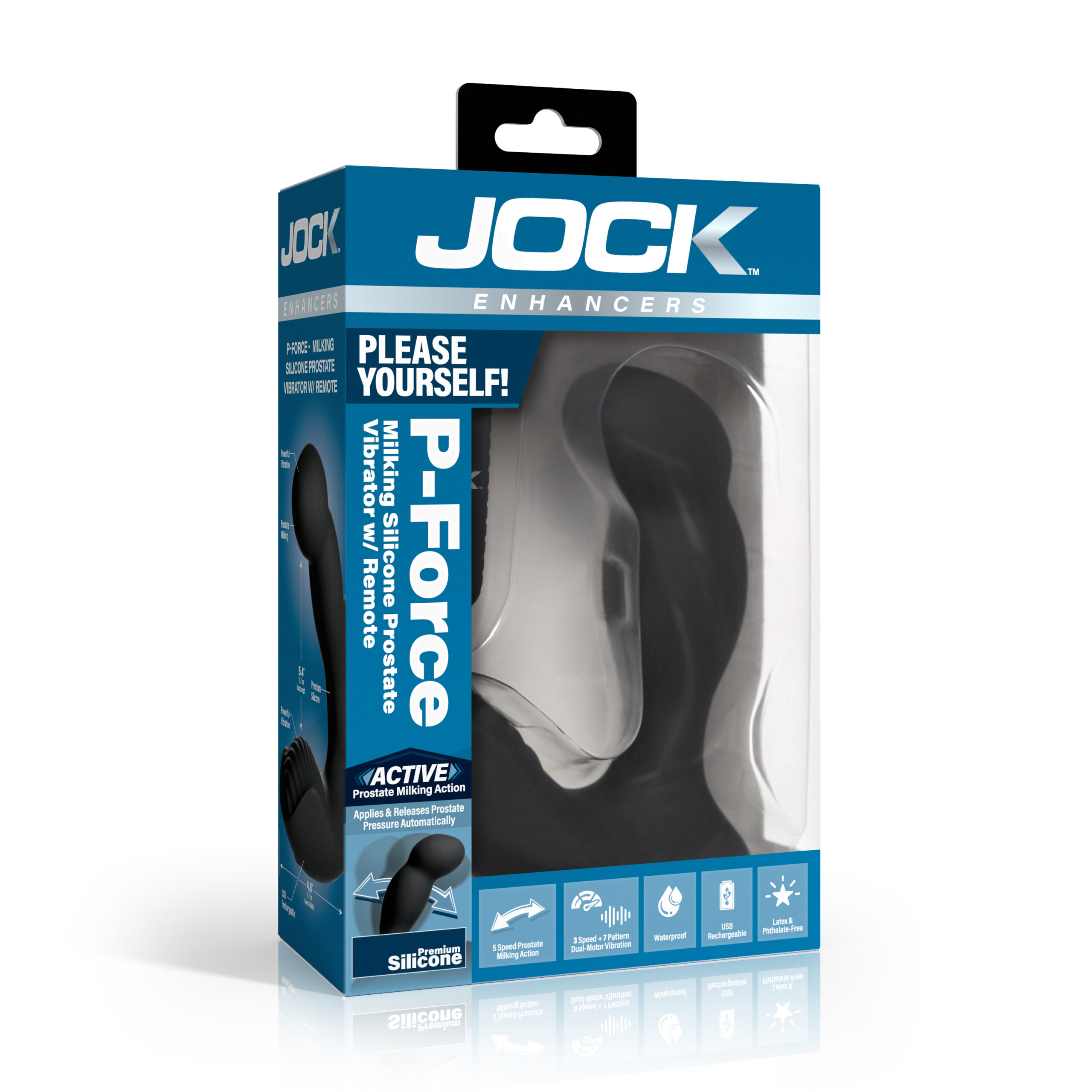 P-Force Milking Silicone Prostate Vibrator w/ Remote - Image 6