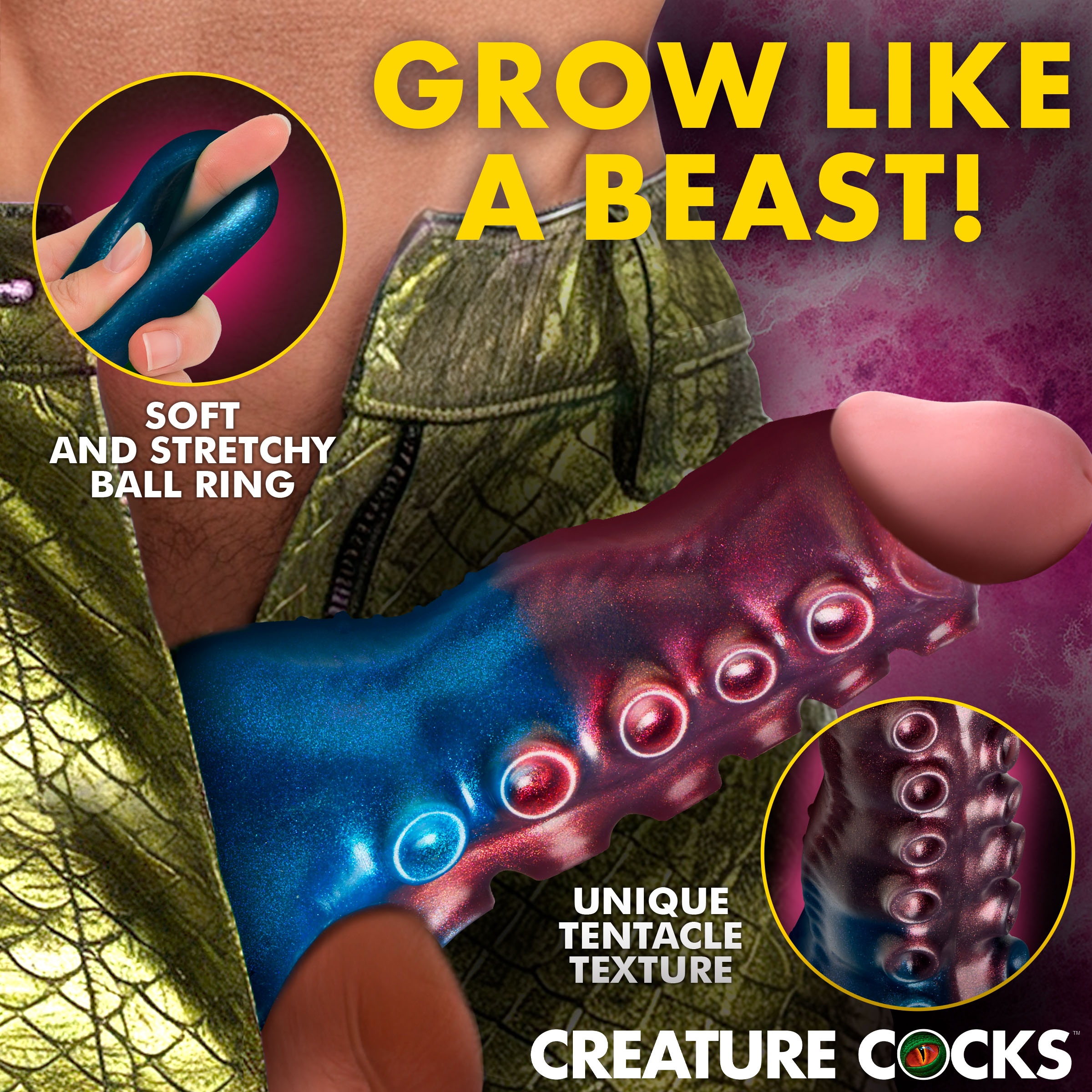 Tentagirth Tentacle Silicone Penis Enhancer - Image 2