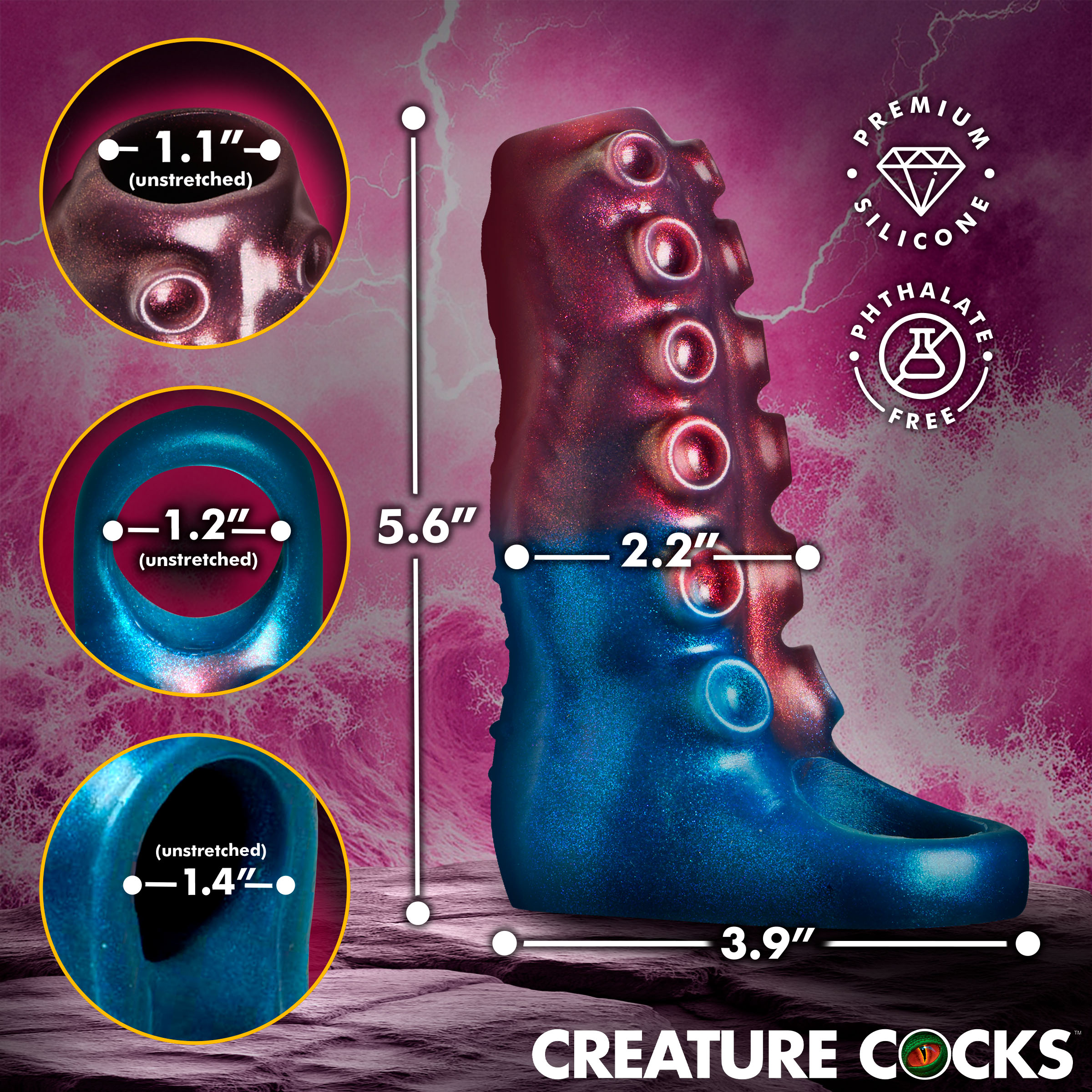 Tentagirth Tentacle Silicone Penis Enhancer - Image 4