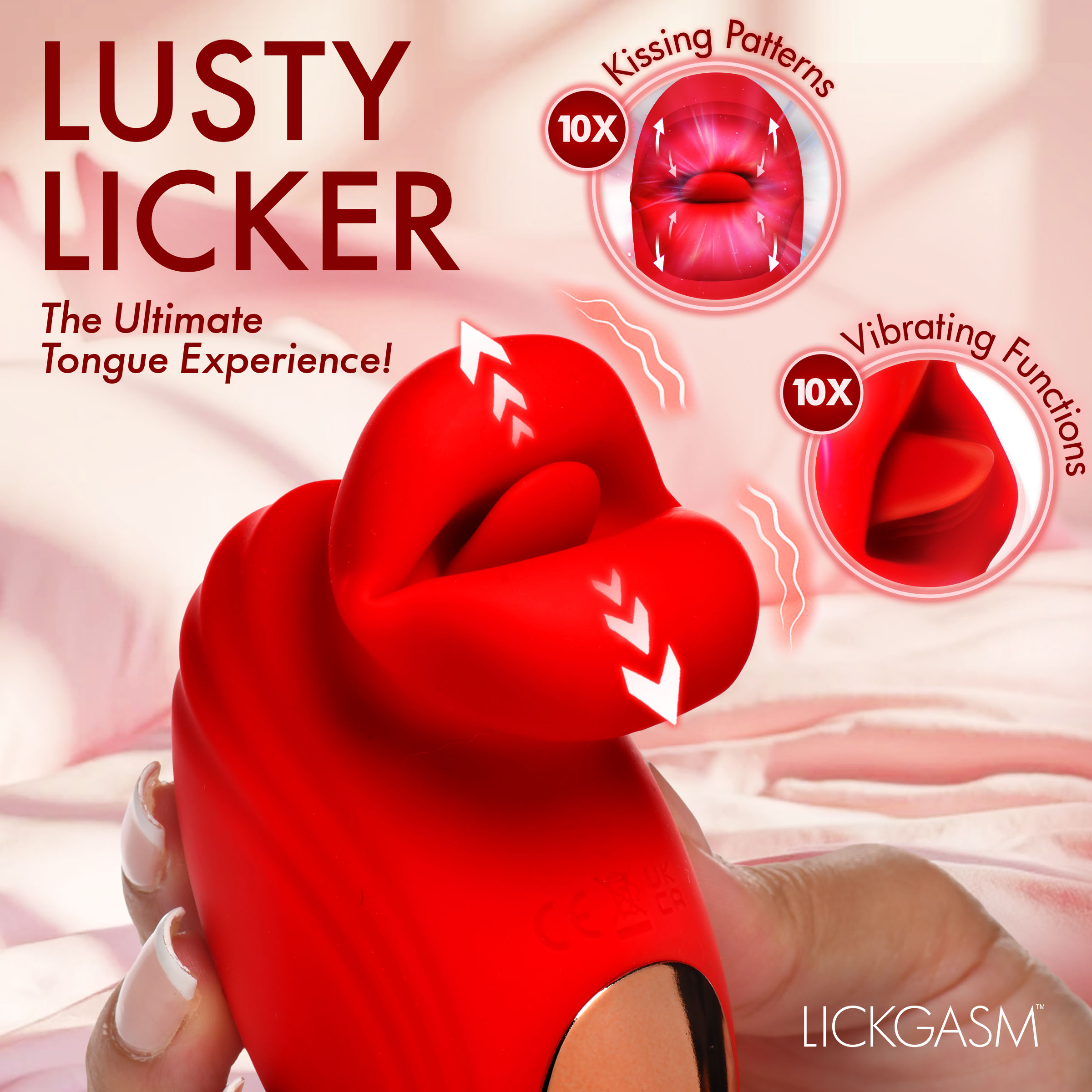 Mini Kisses Kissing & Vibrating Clitoral Stimulator - Image 2