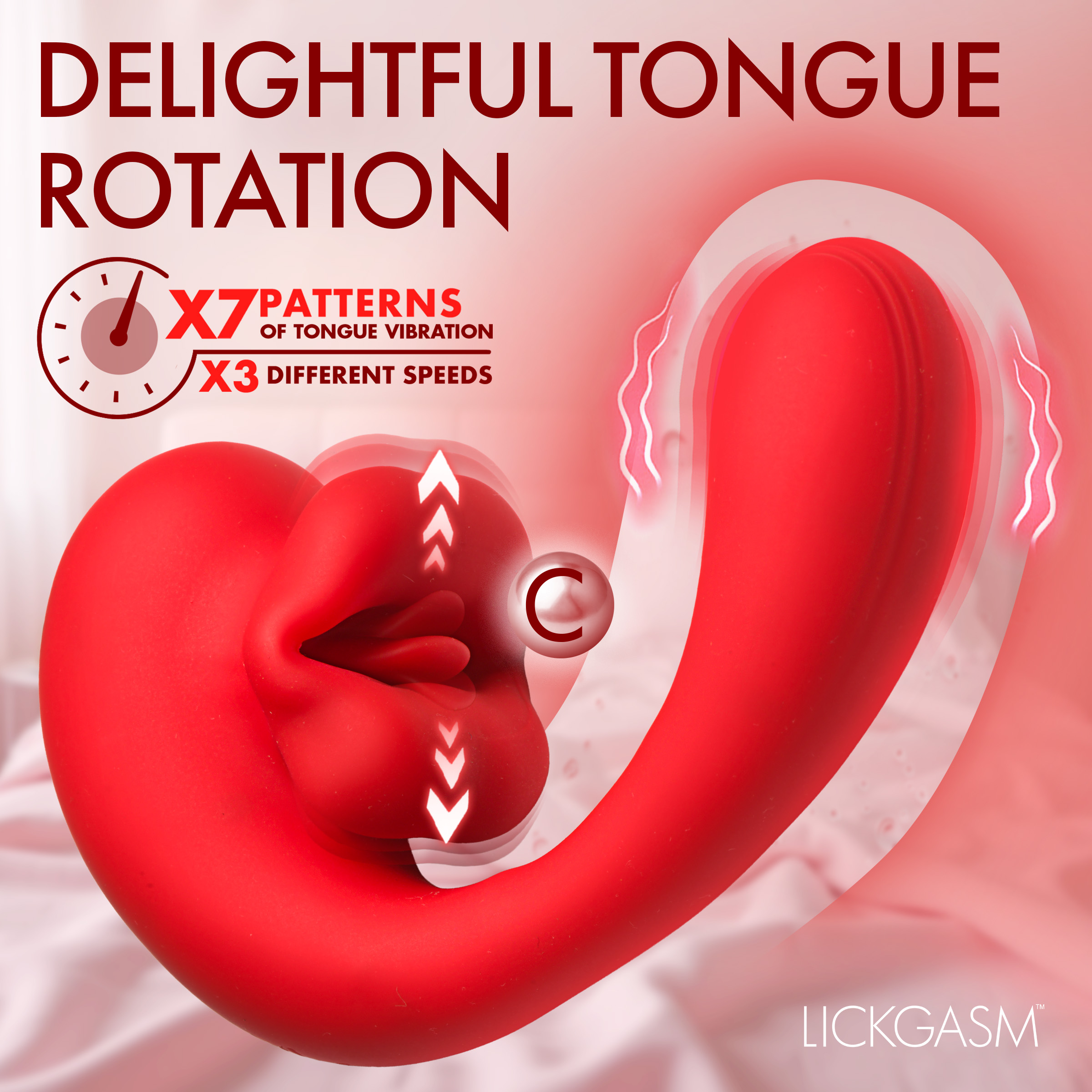 G-Kiss Kissing G-Spot Silicone Vibrator - Image 3
