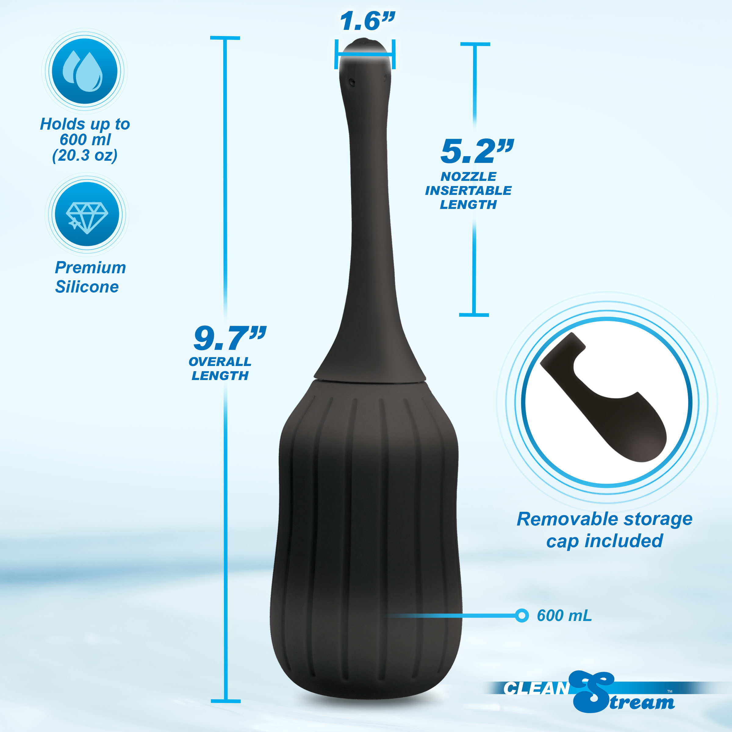 Silicone Enema Bulb w/ Poseable Nozzle - Image 5